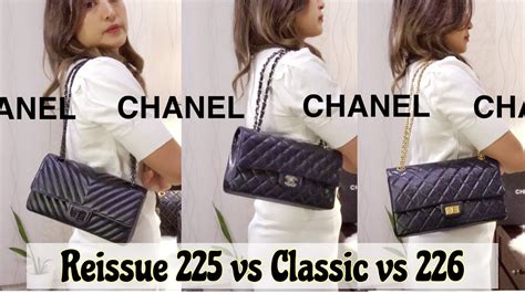 chanel reissue vs classic flap.